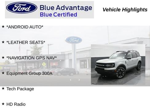 Used 2022 Ford Bronco Sport Outer Banks w/ Tech Package AWD/4WD image 19