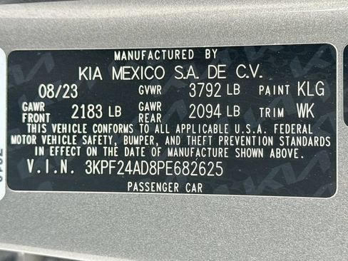 Certified 2023 Kia Forte LXS FWD image 33