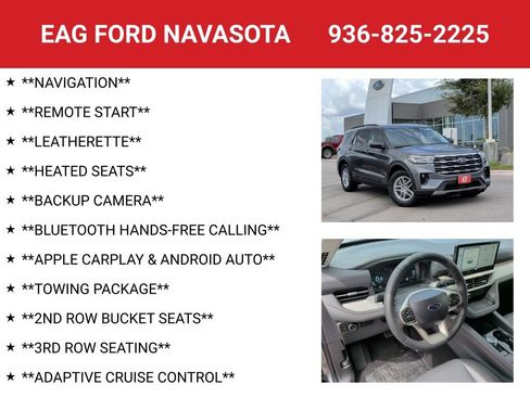 New 2026 Ford Explorer Active w/ Active Comfort Package RWD image 4