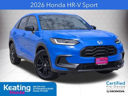 Certified 2026 Honda HR-V Sport