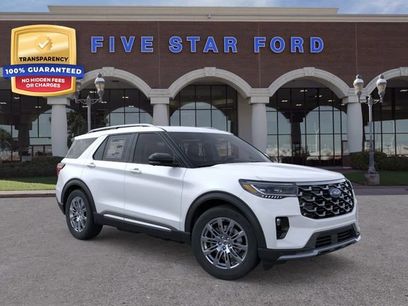 New 2026 Ford Explorer Platinum