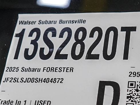 Used 2025 Subaru Forester Sport AWD/4WD image 30