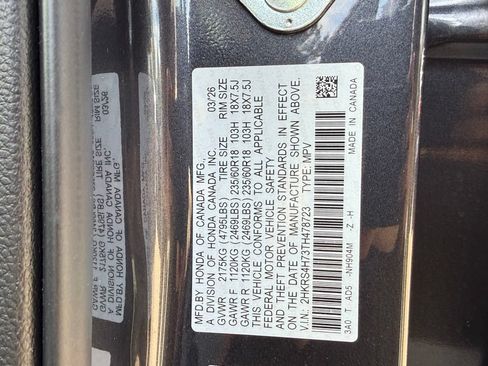 Certified 2026 Honda CR-V EX-L image 29