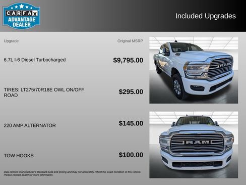 Used 2024 RAM 2500 Laramie AWD/4WD image 3