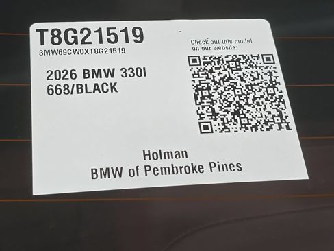 Used 2026 BMW 330i Sedan w/ Convenience Package RWD image 26