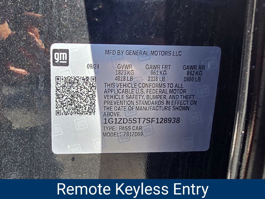 Certified 2025 Chevrolet Malibu LT FWD image 10