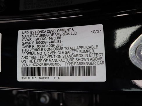 Used 2021 Honda Accord Sport image 35