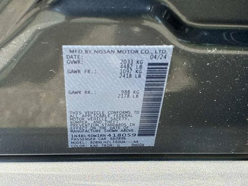 Certified 2024 Nissan Altima 2.5 SV AWD/4WD image 23