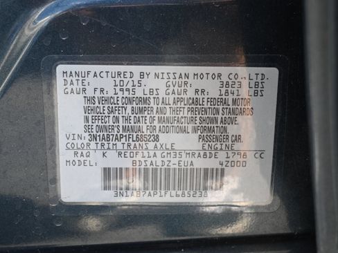 Used 2015 Nissan Sentra SV FWD image 29