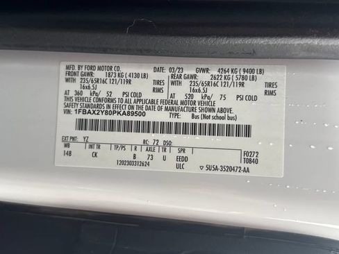 Used 2023 Ford Transit 350 XLT RWD image 36
