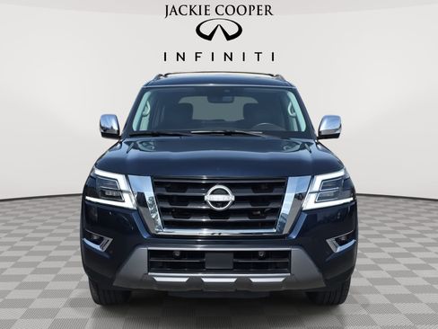 Used 2021 Nissan Armada Platinum w/ Captain's Chairs Package image 2