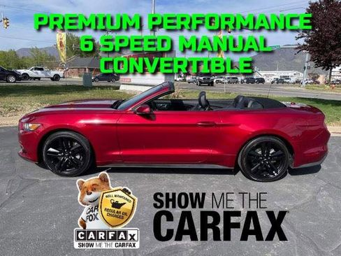 Used 2016 Ford Mustang Premium w/ Ecoboost Performance Package RWD image 1