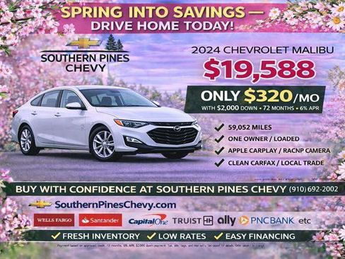 Used 2024 Chevrolet Malibu LT image 2