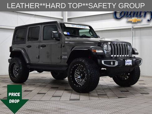 Used 2021 Jeep Wrangler Unlimited Sahara w/ Safety Group AWD/4WD image 1