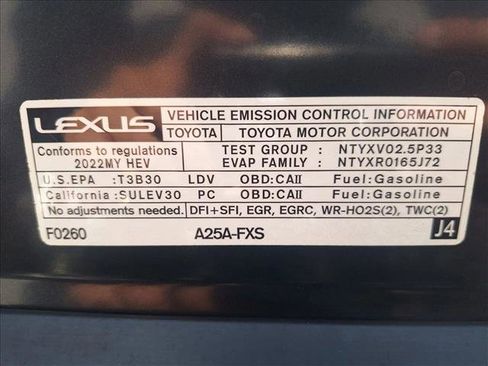 Used 2022 Lexus ES 300h w/ Premium Package FWD image 23