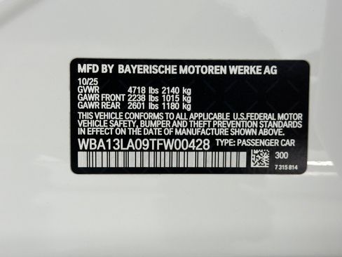 Used 2026 BMW 330i Sedan w/ Convenience Package RWD image 28