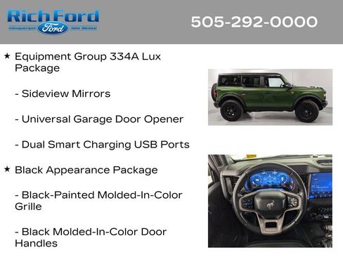 Certified 2025 Ford Bronco Badlands AWD/4WD image 28