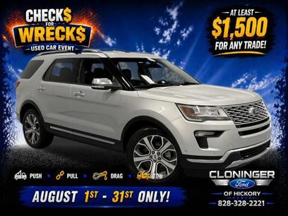 Certified 2018 Ford Explorer Platinum