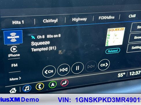 Used 2021 Chevrolet Tahoe Z71 w/ Rear Media and Nav Package image 53