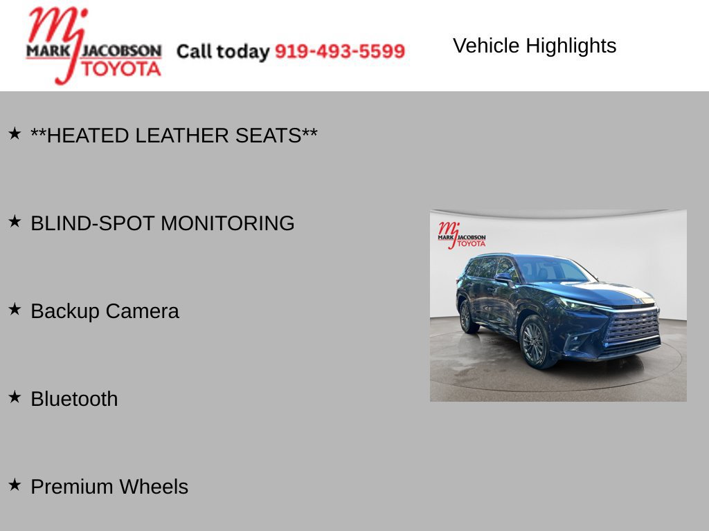 Used 2024 Lexus TX 350 FWD w/ Cold Weather Package image 5
