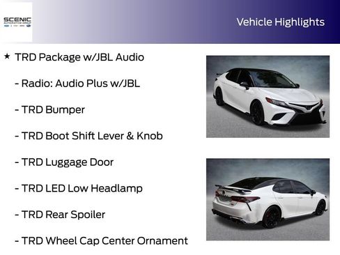 Used 2023 Toyota Camry TRD w/ TRD Package w/JBL Audio FWD image 5
