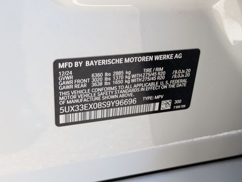 Used 2025 BMW X6 xDrive40i w/ Premium Package AWD/4WD image 40
