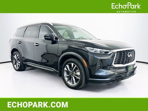 Used 2023 INFINITI QX60 Luxe w/ Performance Audio Package AWD/4WD image 1