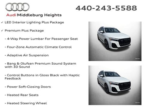 Used 2026 Audi Q7 3.0T Premium Plus w/ Premium Plus Package AWD/4WD image 7