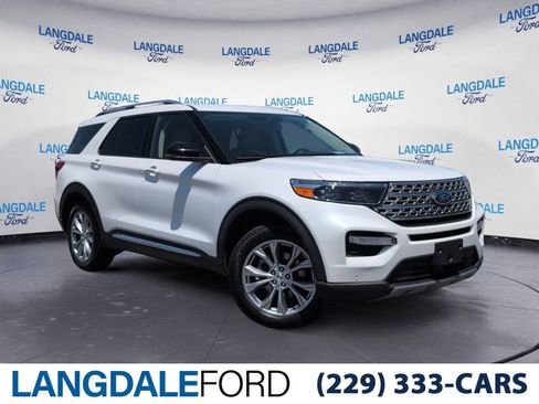 Used 2021 Ford Explorer Limited w/ Equipment Group 301A AWD/4WD image 1