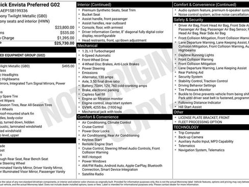 Used 2025 Buick Envista Preferred FWD image 4
