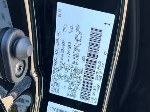 New 2026 Toyota Tundra 1794 Edition AWD/4WD image 33