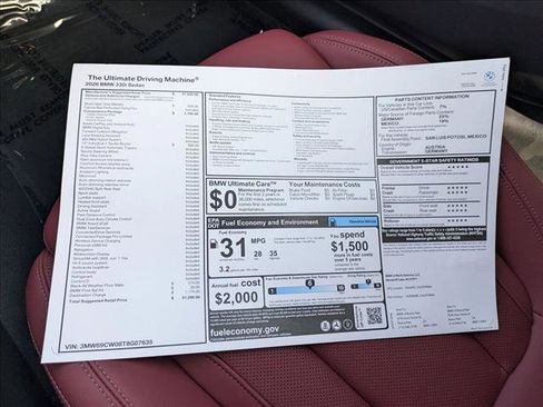 New 2026 BMW 330i 330i NA w/ Convenience Package image 18