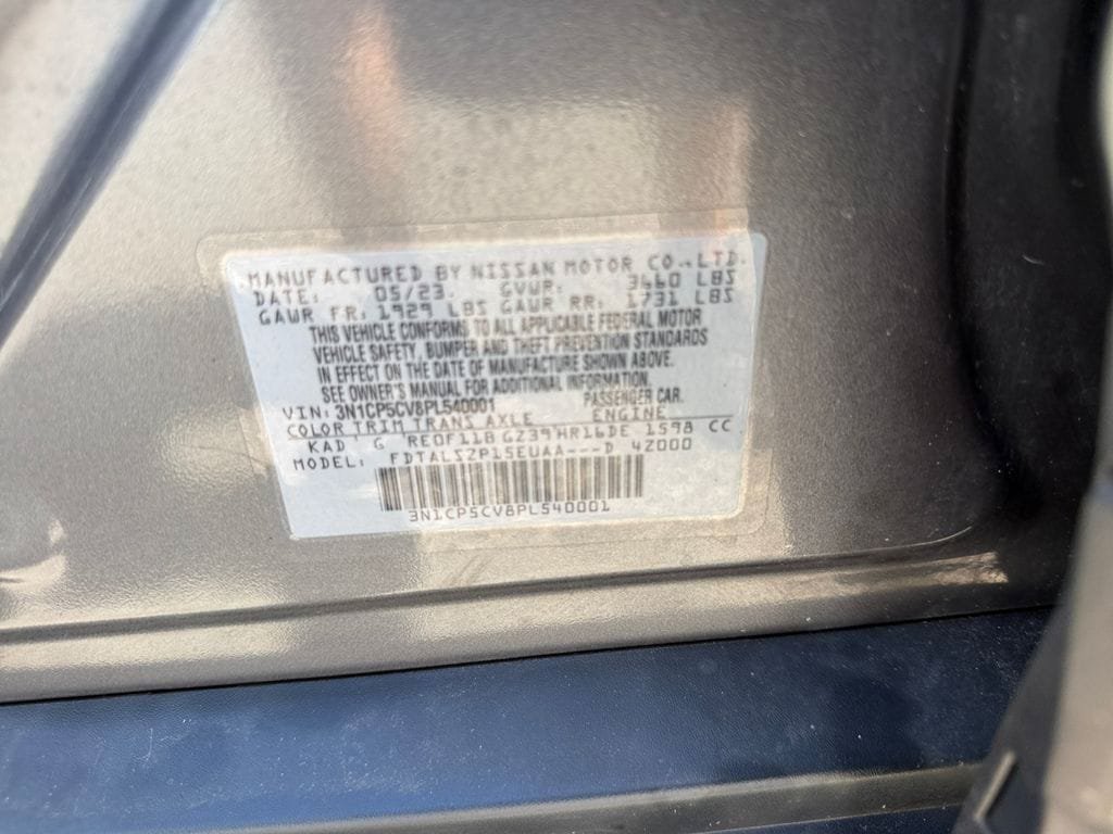 Certified 2023 Nissan Kicks SV FWD image 31