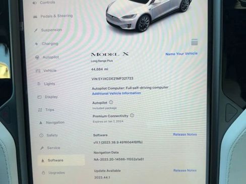 Used 2021 Tesla Model X Long Range AWD/4WD image 4