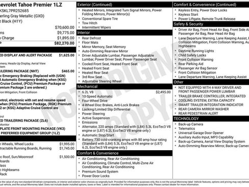 Used 2023 Chevrolet Tahoe Premier AWD/4WD image 3