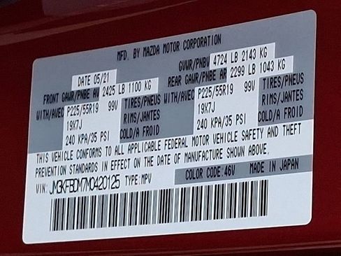 Used 2021 MAZDA CX-5 Grand Touring w/ GT Premium Package image 28