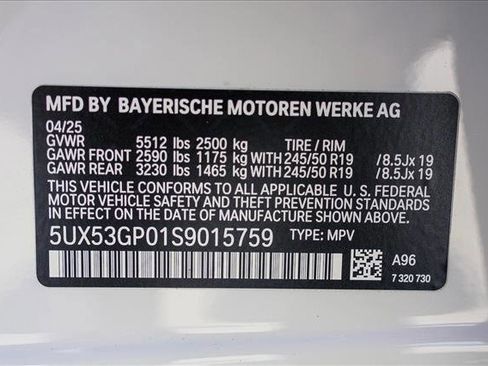 Certified 2025 BMW X3 xDrive30i w/ Premium Package image 28