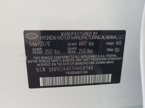 Used 2017 Hyundai Sonata SE FWD image 33