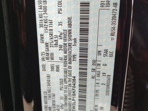 New 2025 Ford F150 XLT w/ Equipment Group 302A MID image 59