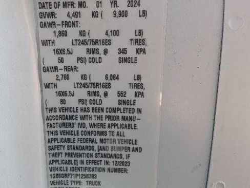 Used 2023 Chevrolet Express 3500 w/ Power Convenience Package RWD image 33