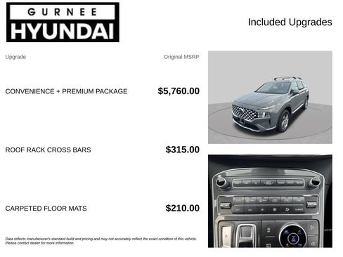 Certified 2022 Hyundai Santa Fe SEL w/ Convenience + Premium Package AWD/4WD image 4