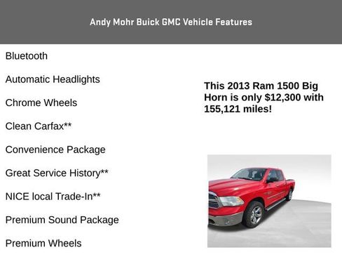 Used 2013 RAM 1500 Big Horn AWD/4WD image 4