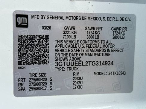 New 2026 GMC Sierra 1500 AT4 AWD/4WD image 27
