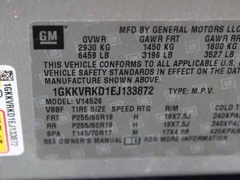 Used 2014 GMC Acadia SLT AWD/4WD image 12