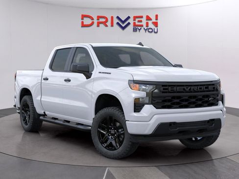 New 2026 Chevrolet Silverado 1500 Custom w/ Turbomax Blackout Package image 8