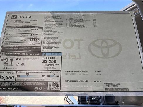 New 2026 Toyota 4Runner Limited AWD/4WD image 14