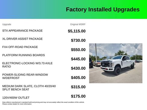 Used 2025 Ford F250 XL w/ STX Appearance Package AWD/4WD image 4