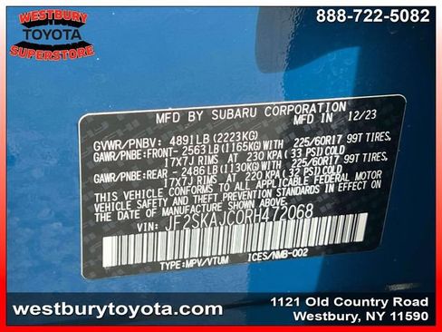 Used 2024 Subaru Forester Wilderness AWD/4WD image 22