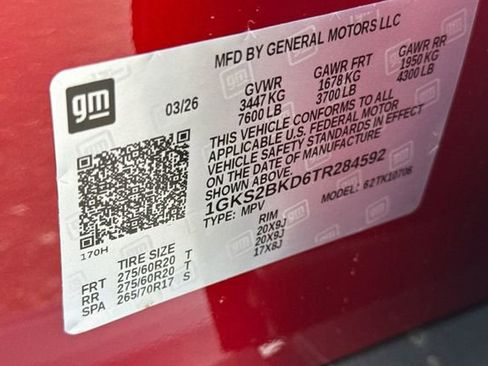 New 2026 GMC Yukon Elevation w/ Elevation Premium Package AWD/4WD image 36