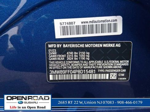 Used 2023 BMW 330i xDrive Sedan w/ Driving Assistance Package AWD/4WD image 15